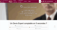 Desktop Screenshot of comptable-en-ligne.fr